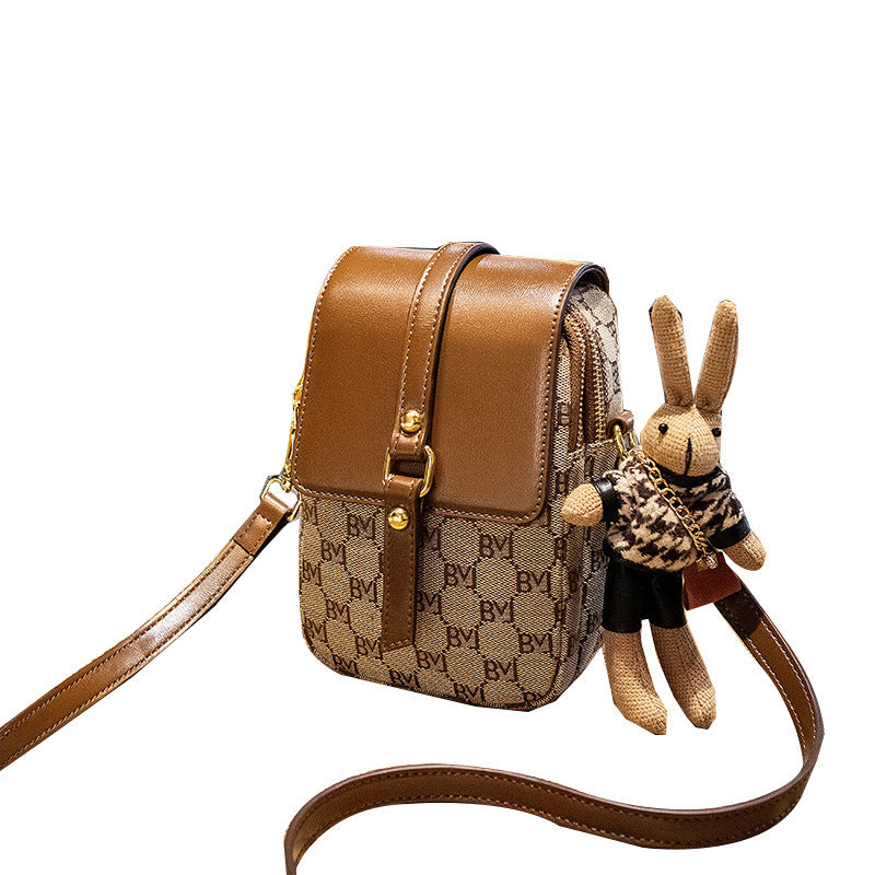 Stylish Mini Crossbody Bag for Women - Vintage Design