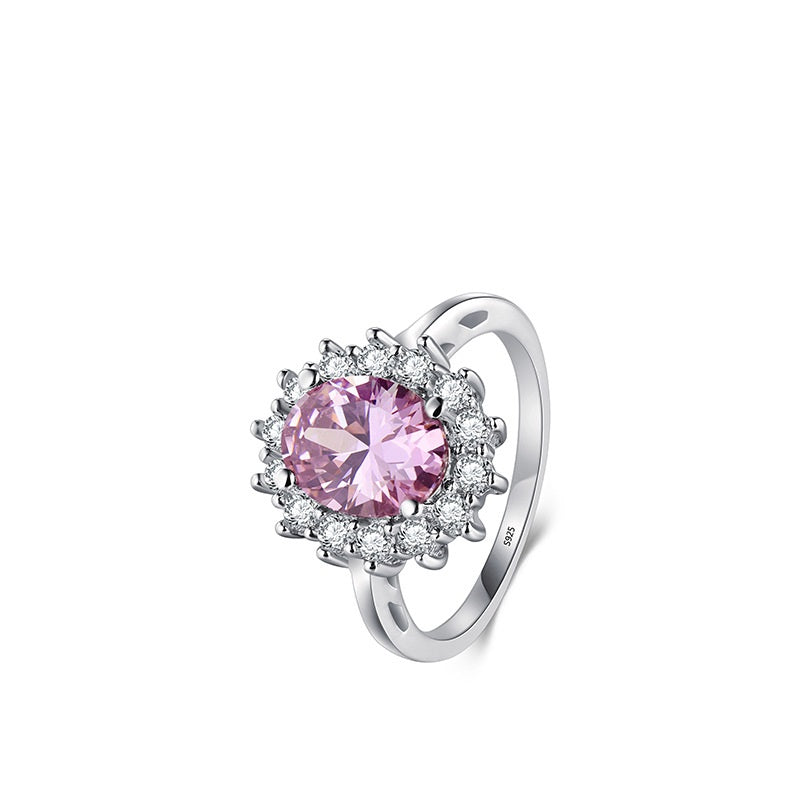 Exquisite Simple 925 Silver Light Luxury Rings