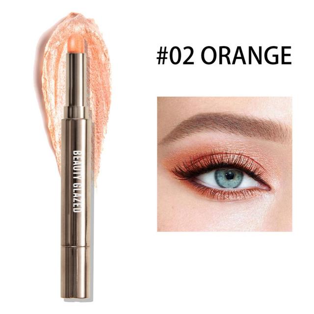 10 Color Double Ended Eyeshadow Stick with Brush