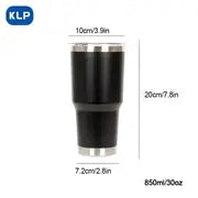 30oz Insulated Stainless Steel Tumbler with Handle
