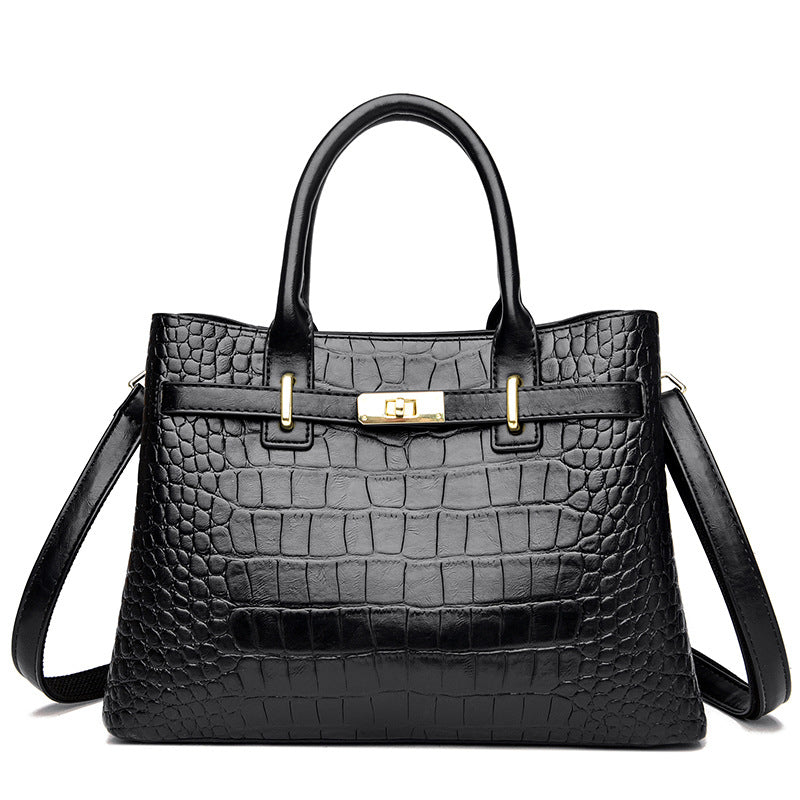 2023 New Women's Shoulder Bag with Stone Pattern