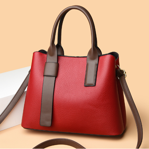 Luxurious Genuine Leather Women's Crossbody Bag (One Piece)