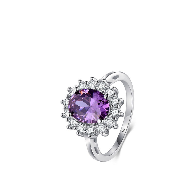 Exquisite Simple 925 Silver Light Luxury Rings