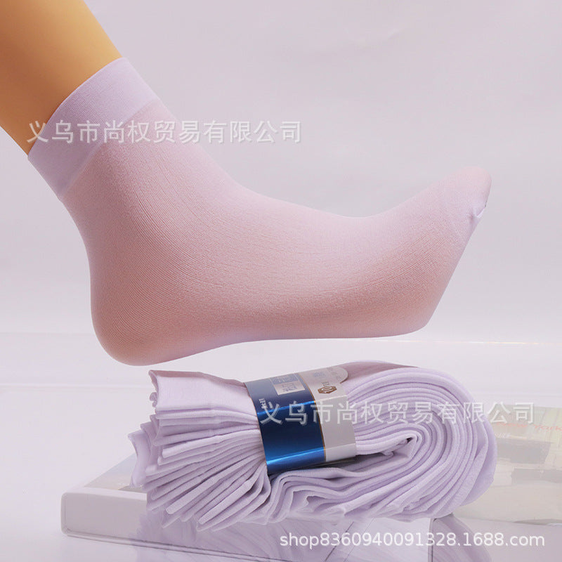Women's Durable Short Socks for Summer and Autumn