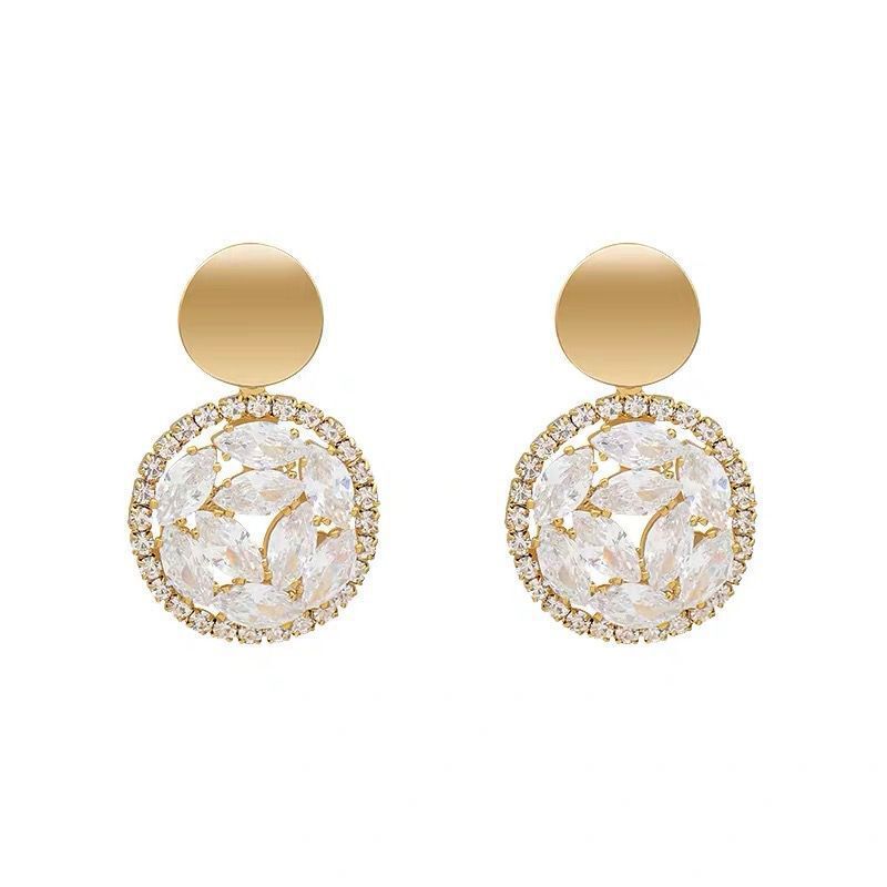925 Silver Geometric Pearl Earrings for Women